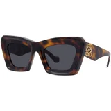Anagram Havana Cat Eye Sunglasses ONE SIZE (52) Havana/Siva