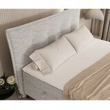 Maison de Rêve Svetlo siva boxspring postelja s prostorom za shranjevanje 180x200 cm Sinai – | Shoptok.si