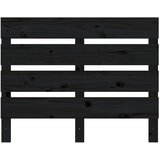  Uzglavlje crno 100 x 3 x 80 cm od masivne borovine | shoptok.hr