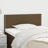  Uzglavlje tamnosmeđe 100x5x78/88 cm od tkanine | Eponuda.com