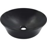  Umivaonik 41 x 12,5 cm keramički crni | shoptok.hr
