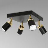 SPOT svetiljka RENO 4xGU10/8W/230V crna/zlatna | Eponuda.com