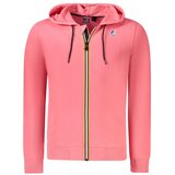 K-Way Muška Roza Majica s Kapuljačom na Patentni Zatvarač | shoptok.hr
