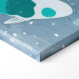  Slika - Fish on the waves 120x80 Standard | shoptok.hr