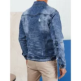 DStreet Men's Navy Blue Denim Jacket