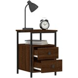  Noćni ormarići 2 kom boja smeđeg hrasta 34x35,5x50 cm drveni | shoptok.hr