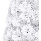 vidaXL Umetna novoletna jelka LED bela 120 cm optična vlakna | Shoptok.si