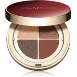 Clarins Ombre 4 Colour Eye Palette paleta sjenila za oči za dugotrajni efekt nijansa 10 Maple Gradation 4,2 g Cijene