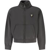 Guess Jeans ženski zip-up sweatshirt za djevojčice, crni | shoptok.hr