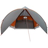  Teepee šator za 9 osoba Siva i narančasta 502 x 502 x 297 cm | shoptok.hr