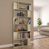 vidaXL Ormarić za knjige / pregrada boja hrasta 80x24x192 cm iverica Cijene