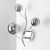  Brilagi - LED zidno svetlo MISTEL 3xG9/3W/230V crni hrom/zadimljeno staklo | Eponuda.com