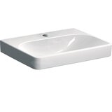 Geberit 501.732.00.1 Smyle Square 60 x 48 cm keramični umivalnik z odprtino za armaturo | Shoptok.si