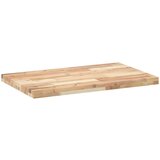 Stolna ploča 80x50x4 cm pravokutna od masivnog drva bagrema | shoptok.hr
