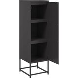  Visoka komoda crna 36x39x123 cm čelična | shoptok.hr