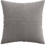 Presvlaka za jastuk 12 pcs ALMELO Svjetlosiva 45 x 45 cm Kord | shoptok.hr