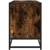 vidaXL TV ormarić Dimljeni hrast 150x35x41cm Konstruirano drvo i metal | shoptok.hr