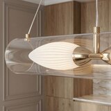 Toolight viseća stropna LED svjetiljka G152-2CP 58 cm, zlatna, 20 W, 4000K | shoptok.hr
