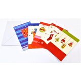  Set novoletnih voščilnic s kuvertami, 5 kosov | Shoptok.si