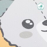 Fillikid podloga za prematanje luxe soft 50x70x4 cm, Bear | shoptok.hr