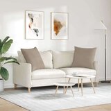 vidaXL jastučići za sofu 2 pcs sivo-smeđa 60 x 60 cm tkanina | shoptok.hr