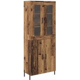  Highboard Staro drvo 69,5 x 34 x 180 cm Konstruirano drvo | shoptok.hr