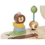 Woopie zeleni drveni edukativni stol glazbeni osjetilni labirint 5u1 | shoptok.hr