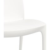  Vrtne stolice 2 kom bijele 50 x 46 x 80 cm od polipropilena | Eponuda.ba