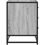 vidaXL Ormarić s ladicama Siva Sonoma 70x41x56 cm Konstruirano drvo | shoptok.hr