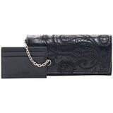 Desigual Denarnice MONE_SIROCO MARINA BLACK 26WAYP25 Črna Cene