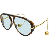 Bottega Veneta BV1273S 007 ONE SIZE (63) Havana/Zelena | Shoptok.si