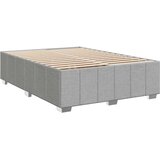 vidaXL krevet box spring s madracem svjetlosivi 140x200 cm od tkanine | shoptok.hr