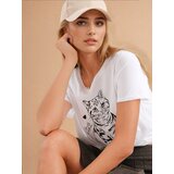Sinsay Majica s printom | shoptok.hr