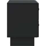  Noćni ormar Crna 62 x 34,5 x 47,5 cm Konstruirano drvo | shoptok.hr