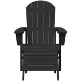  Vrtna stolica 2 pcs Crna 83 x 74 x 92 cm Polietilen | shoptok.hr