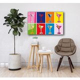 Wallity 0547 - 110 x 70 multicolor decorative tempered glass painting | ePonuda.com