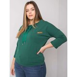 RELEVANCE Blouse-RV-BZ-6161.08-dark green Cene