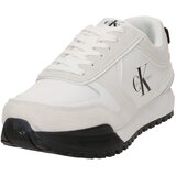 Calvin Klein Jeans Nizke superge 'TOOTHY RUNNER' siva / črna / bela / off-bela | Shoptok.si