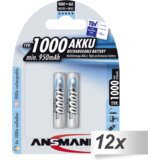 Ansmann 12x2 NiMH bat. 1000 Micro AAA 950 mAh | shoptok.hr