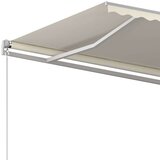  Automatska tenda na uvlačenje sa stupovima 3 x 2 5 m krem | shoptok.hr