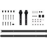 vidaXL Klizna vrata s setom hardvera 83x211 cm od čvrste borovine | shoptok.hr