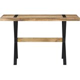  Blagovaonski stol 120 x 60 x 76 cm od grubog drva manga | shoptok.hr