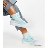 Gemre Blue high fabric sneakers Raissa | Shoptok.si