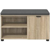  Klupa za hodnik s jastukom Sonoma hrast 80 x 38 x 46 cm | shoptok.hr