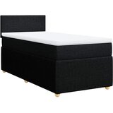  Box spring krevet s madracem crni 90x190 cm od tkanine | shoptok.hr
