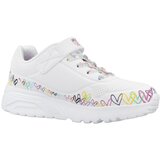 Skechers Nizke superge UNO LITE HEART CRAZE Bela | Shoptok.si