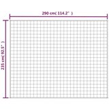  Teška deka siva 235x290 cm 15 kg od tkanine | shoptok.hr
