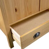 Dvokrilni ormar Hill 89 x 50 x 170 cm od masivne borovine | shoptok.hr