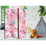 Artgeist PARAVAN 135/172/3 cm večbarvno, pink | Shoptok.si