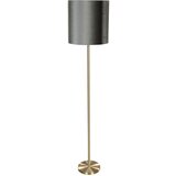 QAZQA Vloerlamp messing met velours kap groen 40cm - Simplo Cene